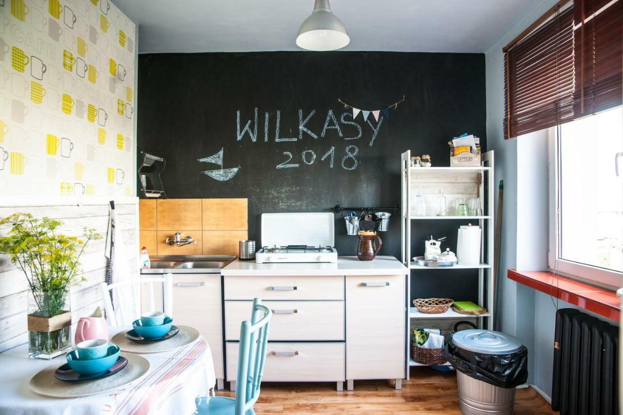 Spokojny Azyl - Wilkasy Apartment Luaran gambar